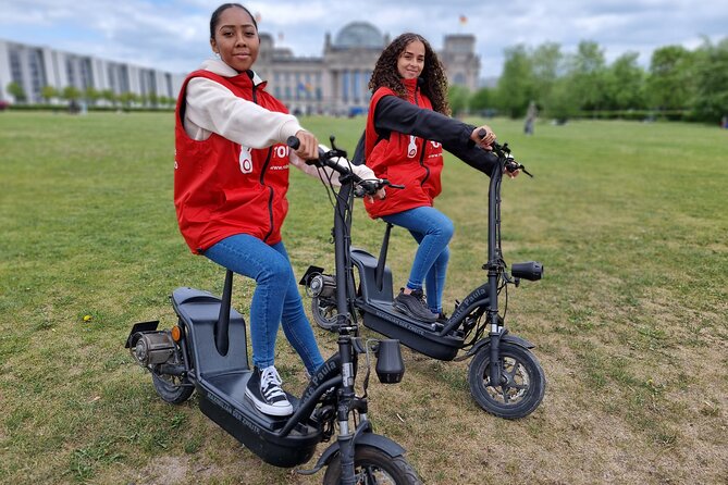 3-H E-scooter Sightseeing Tours in Berlin - The Holocaust Memorial and thoughtful sightseeing