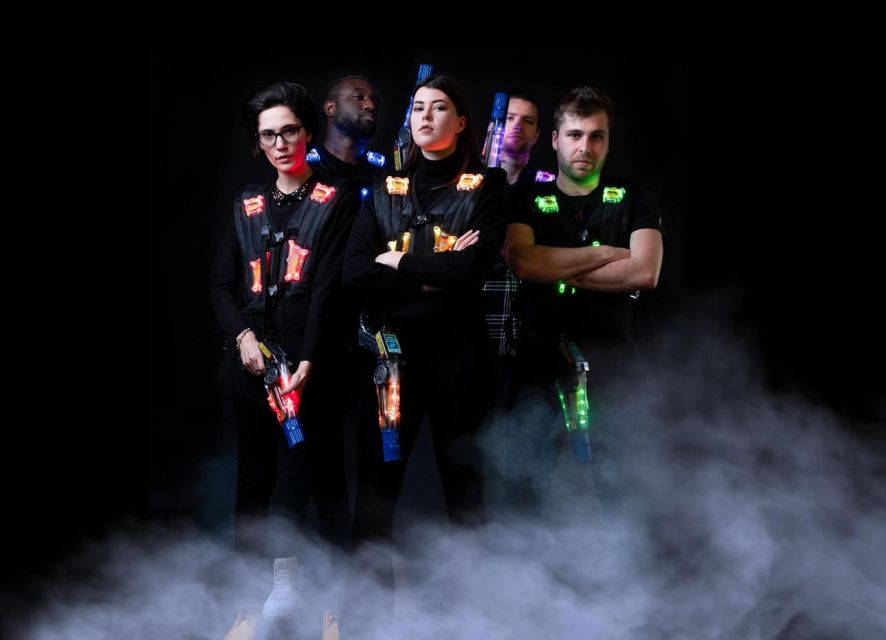 3 round zone Premium Lasertag - My booking advice
