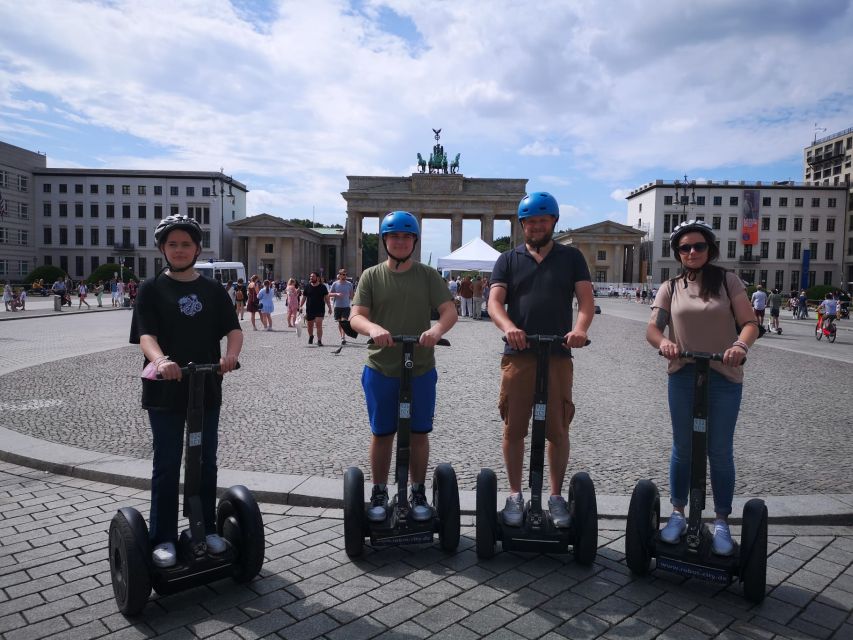 3h-Berlin: Private Sightseeing Segway Tour - Reichstag and the open space around Brandenburg Gate