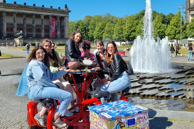 Beer Bike & Party Bike Highlights Berlin City Tour including pick-up - The Holocaust Memorial and Tiergarten