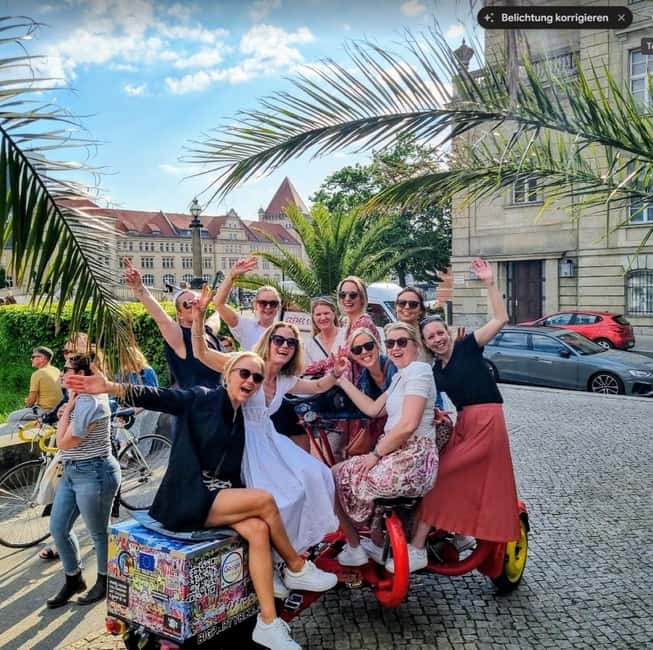 Beer Bike & Party Bike: Unforgettable Berlin City Tour incl. pickup - Pickup near Brandenburg Gate keeps the start simple