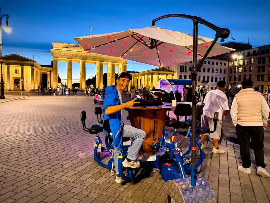 Beer Bike & Party Bike: Unforgettable Berlin City Tour incl. pickup - Tiergarten adds a greener stretch to the city ride