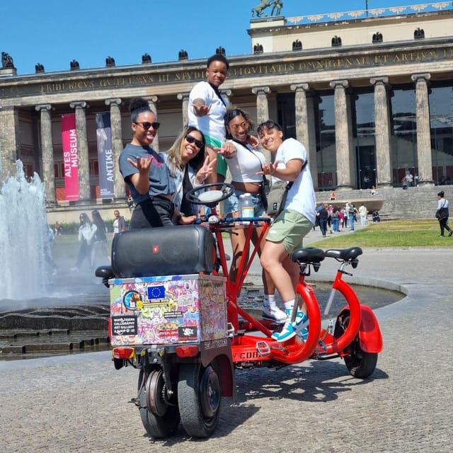 Beer Bike & Party Bike: Unforgettable Berlin City Tour incl. pickup - Gendarmenmarkt and Bebelplatz bring elegant central Berlin
