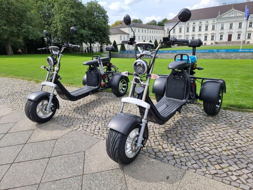Berlin: 3-Hour Guided Small Group Fat Tire E-Scooter Tour - Crossing Berlin from East to West