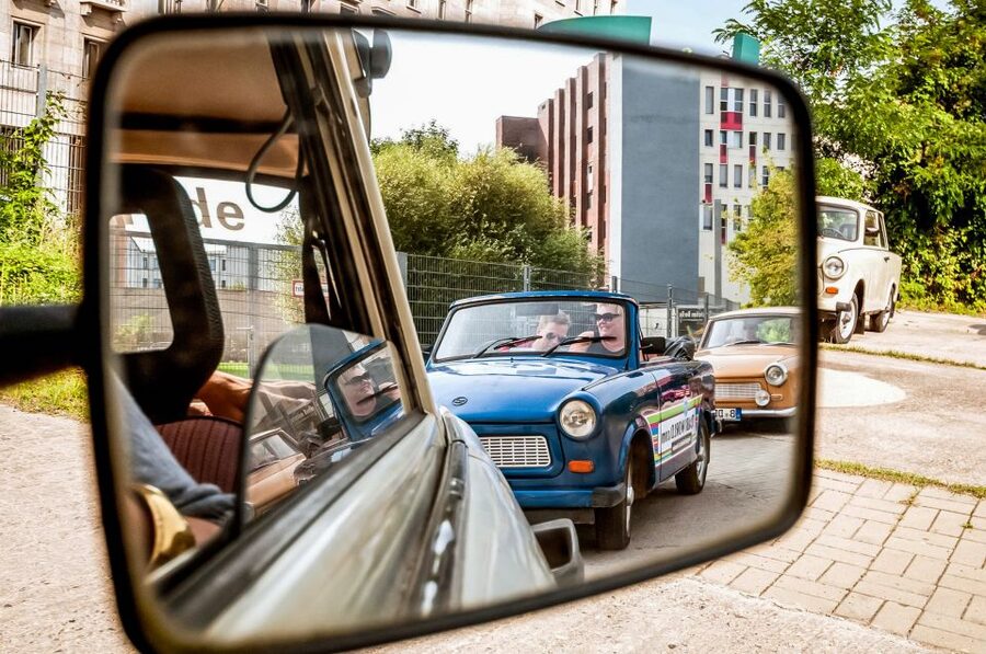 Berlin: 75-minute Trabi Safari - Cathedral, Red City Hall, and the TV Tower