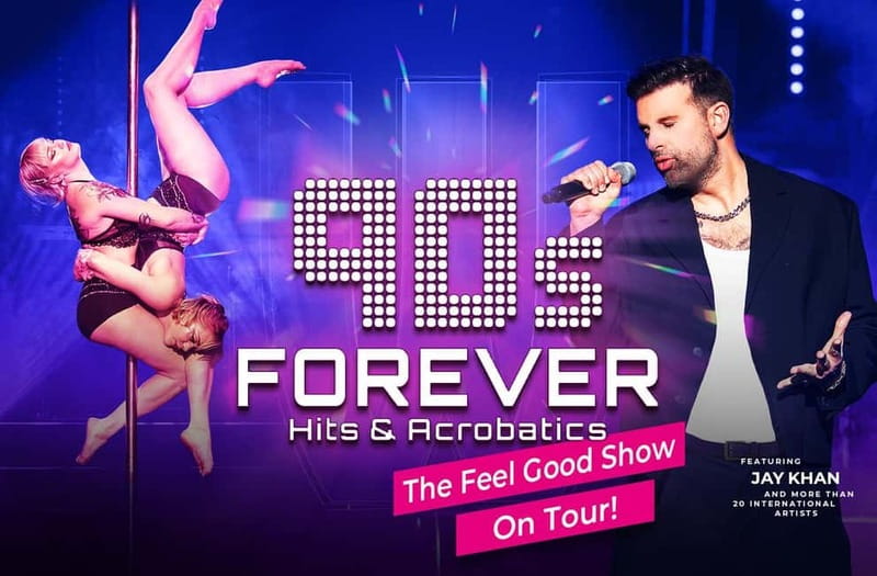 Berlin: "90s Forever - Hits & Acrobatics" - Varieté Show - The music: from boy bands to grunge