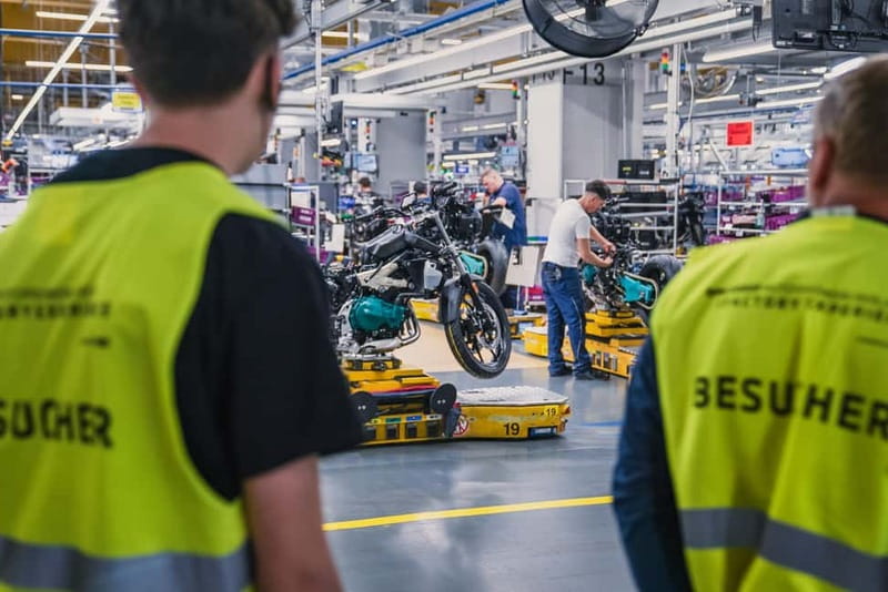 Berlin: BMW Motorrad Production – See How Bikes Are Built - Inside the logistics center