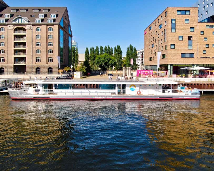 Berlin Boat Tour | Sunset Tour with Solar Ship | Sightseeing Spree - A quiet way to see Berlin from the Spree