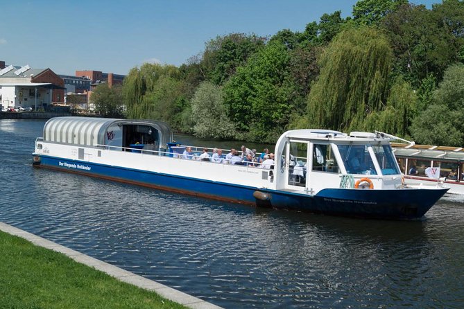 Berlin Capital 4-Course Sunset Dinner Cruise Including Drinks - Getting to Rosengarten and finding the boat