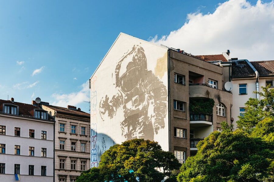 Berlin: City Street Art Guided Walking Tour - East and West Berlin, with a possible metro ride