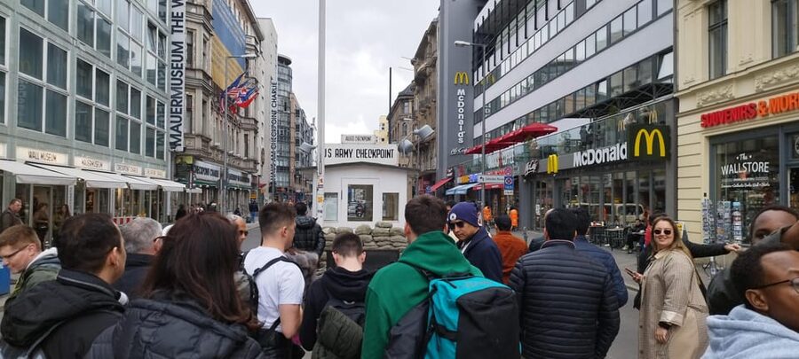 Berlin (E)Bike Tour Historical Highlights in Small groups - Unter den Linden and the book-burning memorial