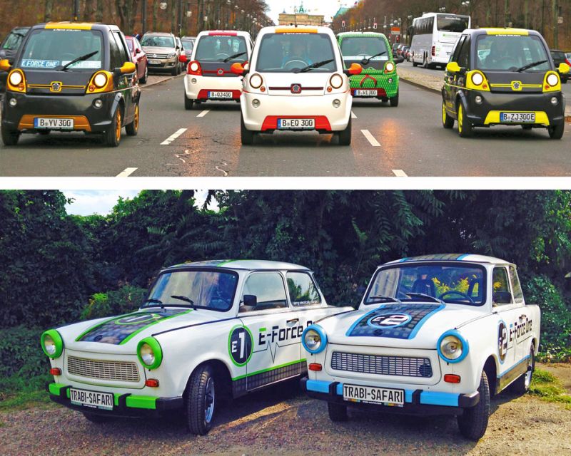 Berlin: E-Trabi City Tour - The Reichstag, Government District, and Unter den Linden