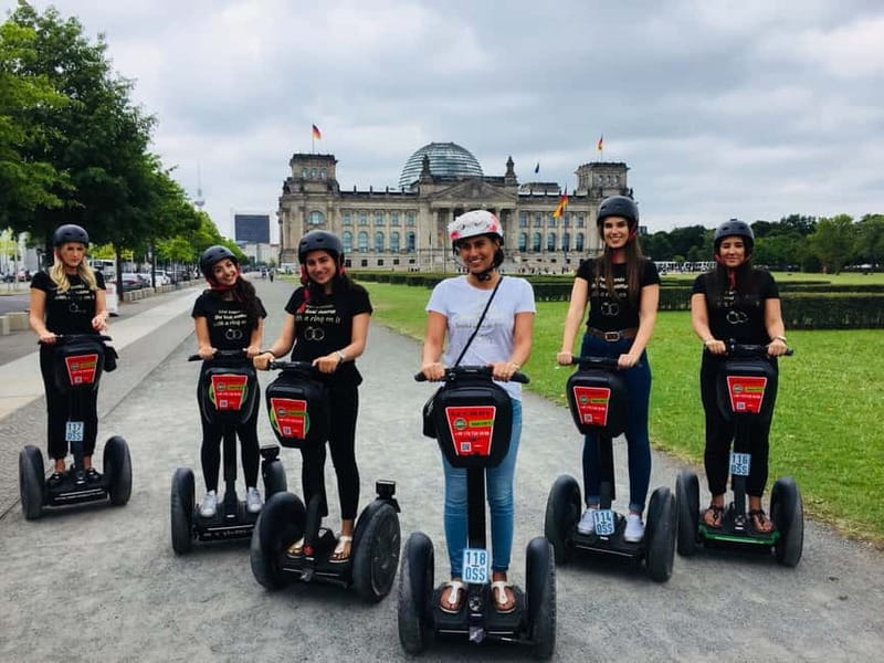 Berlin: Exclusive VIP Private Segway Experience - Brandenburg Gate and the Reichstag show a divided city