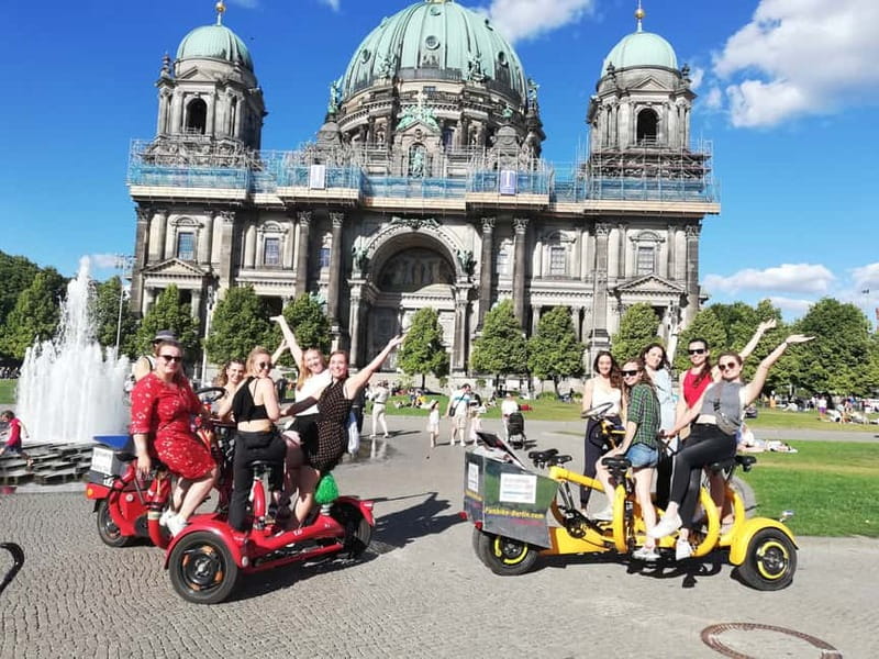 Berlin: Fun Private Guided Sightseeing Tours with Teambikes - Meeting at Pariser Platz beside Brandenburg Gate