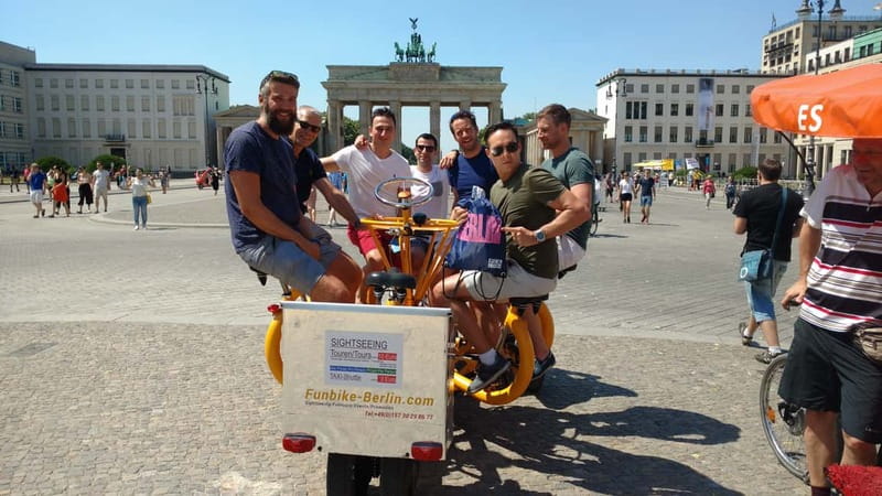 Berlin: Fun Private Guided Sightseeing Tours with Teambikes - Holocaust Memorial and Hitler’s bunker site