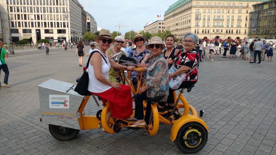 Berlin: Fun Private Guided Sightseeing Tours with Teambikes - Gendarmenmarkt, Bebelplatz, and the book-burning memorial