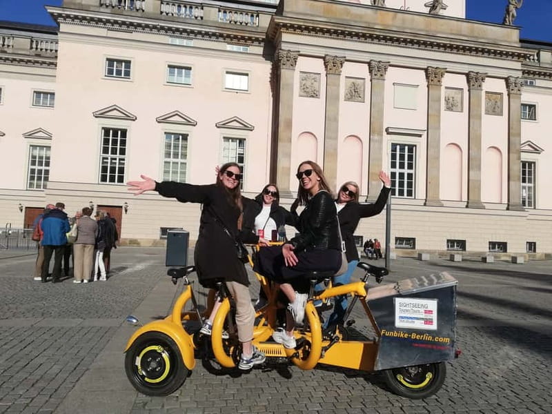 Berlin: Fun Private Guided Sightseeing Tours with Teambikes - Berlin Palace, Alexanderplatz, and the final return