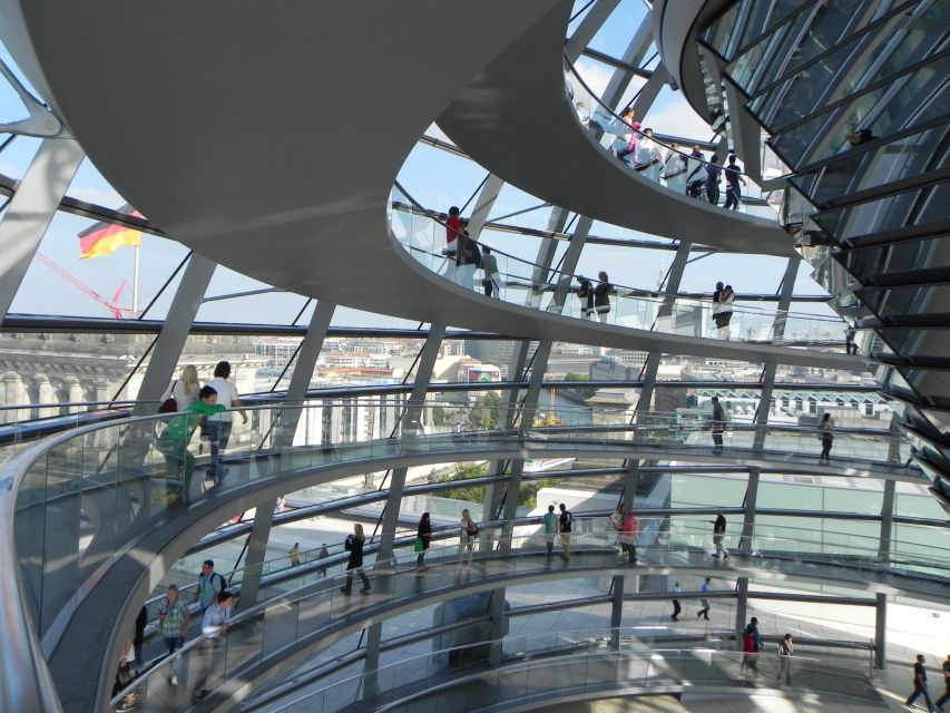 Berlin: Government District Tour and Reichstag Dome Visit - Seeing Berlin from the dome and roof terrace