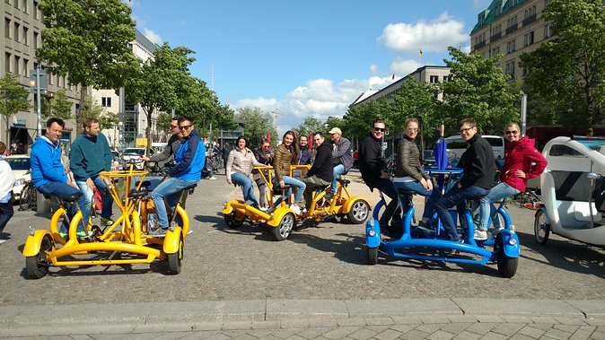 Berlin : Guided Private Sightseeing Tours with Funbikes, Teambikes - Berlin Wall sites and the TV Tower