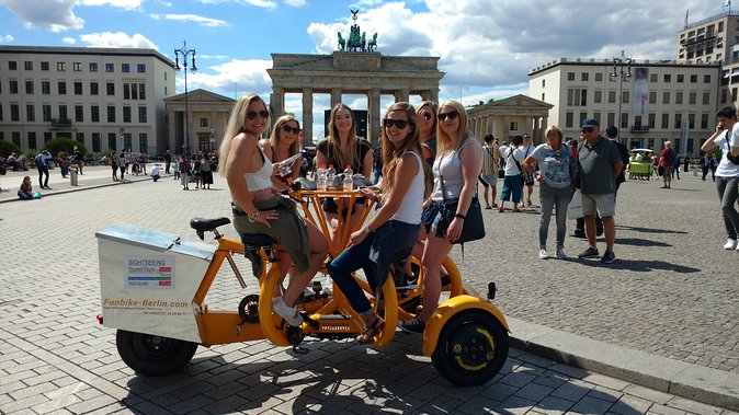 Berlin : Guided Private Sightseeing Tours with Funbikes, Teambikes - Checkpoint Charlie and Gendarmenmarkt