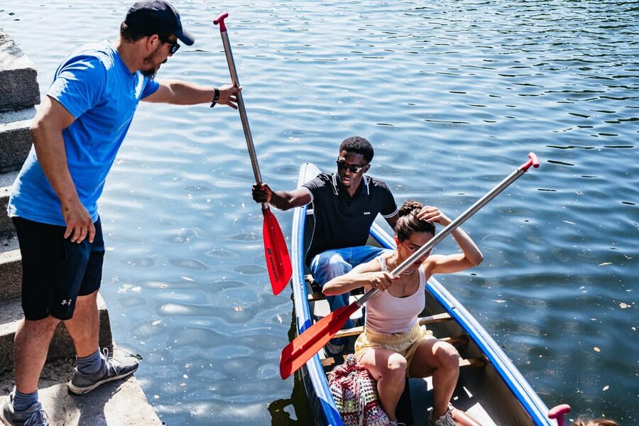 Berlin: Guided Tour by Canoe - Maybachufer and Wagenburg Lohmühle