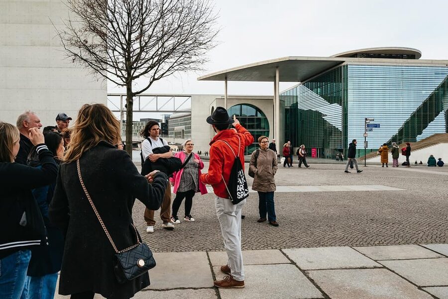 Berlin: Guided Walking Tour around the Reichstag - The Chancellery: Germany’s working center of government