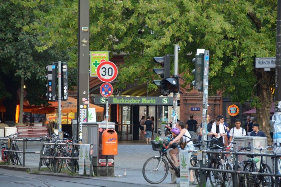 Berlin: Hackesche Höfe Courtyards Walking Tour - Architecture, shops, and daily city life