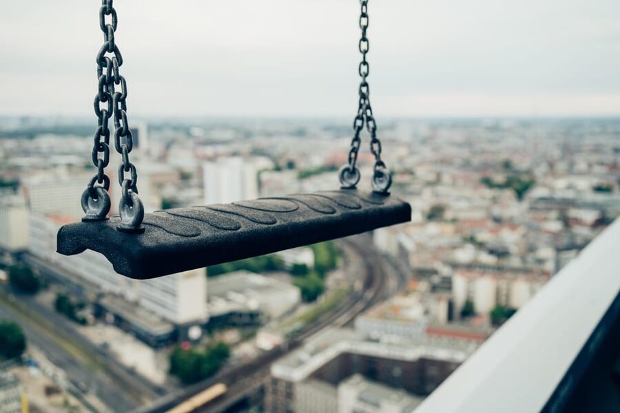 Berlin: Highest Swing in Europe - Swinging 120 meters above Berlin