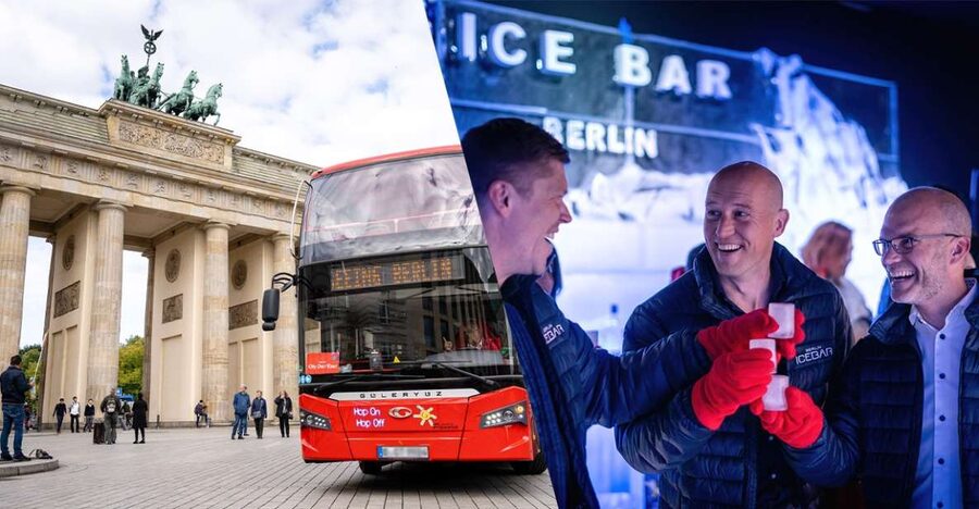 Berlin: Hop-On Hop-Off Bus and Icebar Ticket Combo - Key points to know