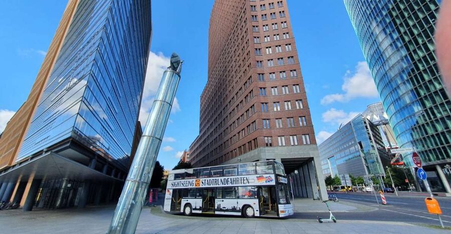 Berlin: Hop-on Hop-off Bus Tour with Live Commentary - Nazi history around Niederkirchnerstrasse