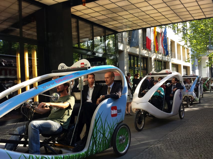 Berlin: Illuminated Berlin by Bike Taxi - Starting at Potsdamer Platz