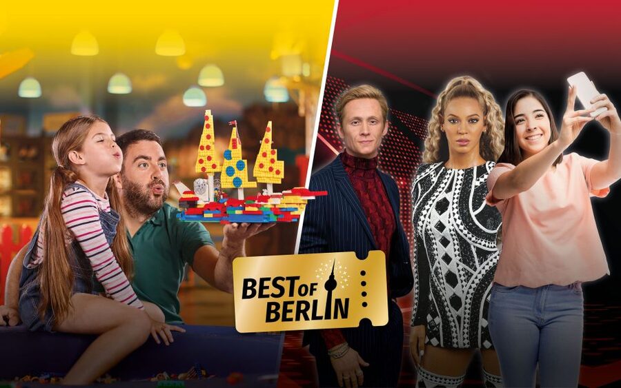 Berlin: LEGOLAND Discovery Centre and Madame Tussauds Ticket - Two very different attractions in central Berlin
