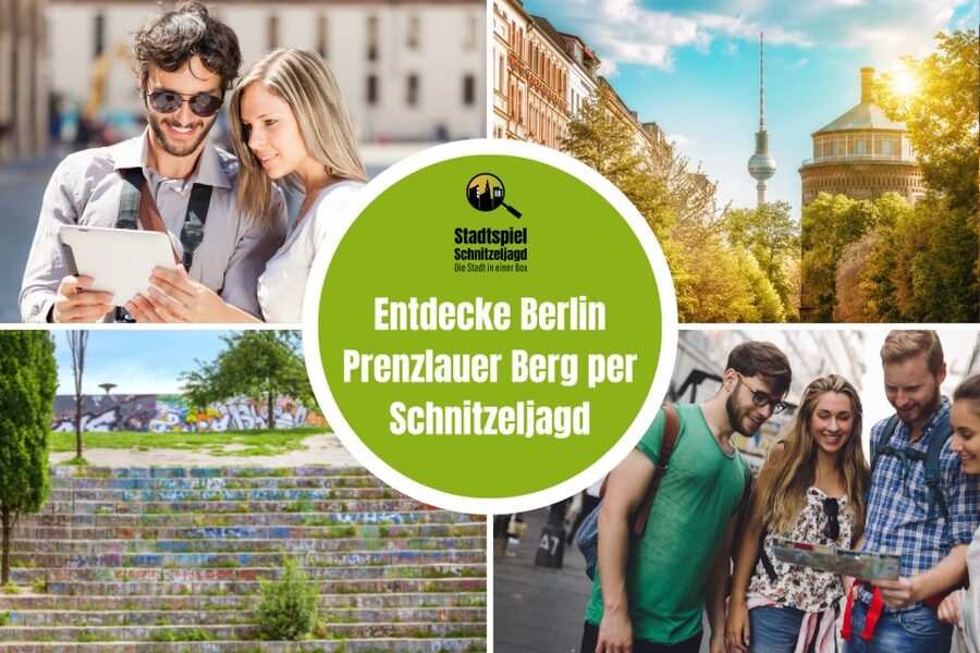 Berlin Prenzlauer Berg: Scavenger Hunt Self-Guided Tour - A neighborhood tour with a puzzle in your hand