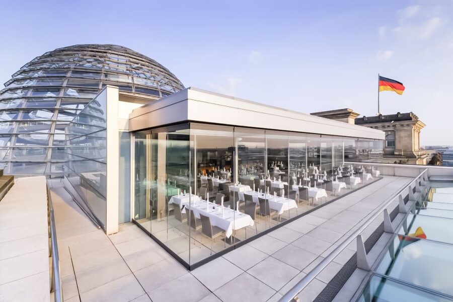 Berlin: Rooftop Dinner at the Käfer Restaurant Reichstag - Service and atmosphere