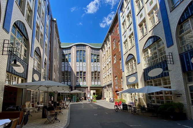 Berlin's Jewish Quarter - Private Live Virtual Experience - The Hackeschen Höfe finish with Art Nouveau detail
