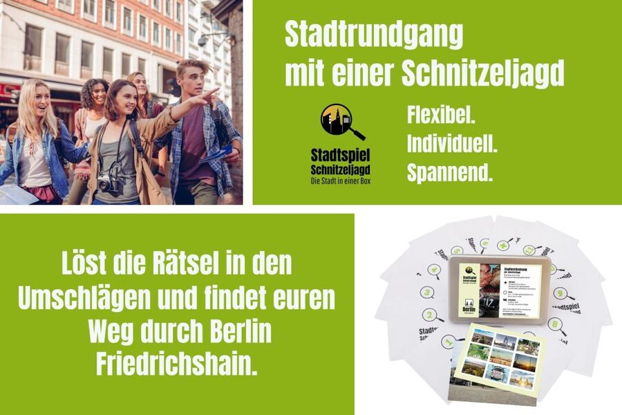 Berlin: Scavenger Hunt through Friedrichshain - A puzzle walk through Friedrichshain