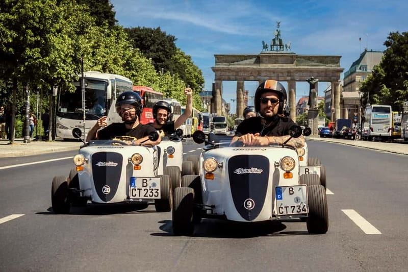 Berlin: Self-Drive City Sightseeing Tour in a Mini Hot Rod - Getting ready at Revaler Strasse 99