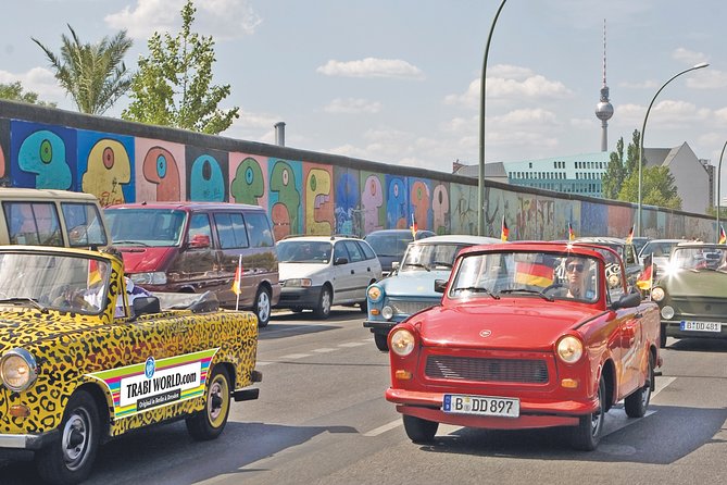 Berlin Self-Drive Trabi Tour with Guide - What It Feels Like Behind the Wheel