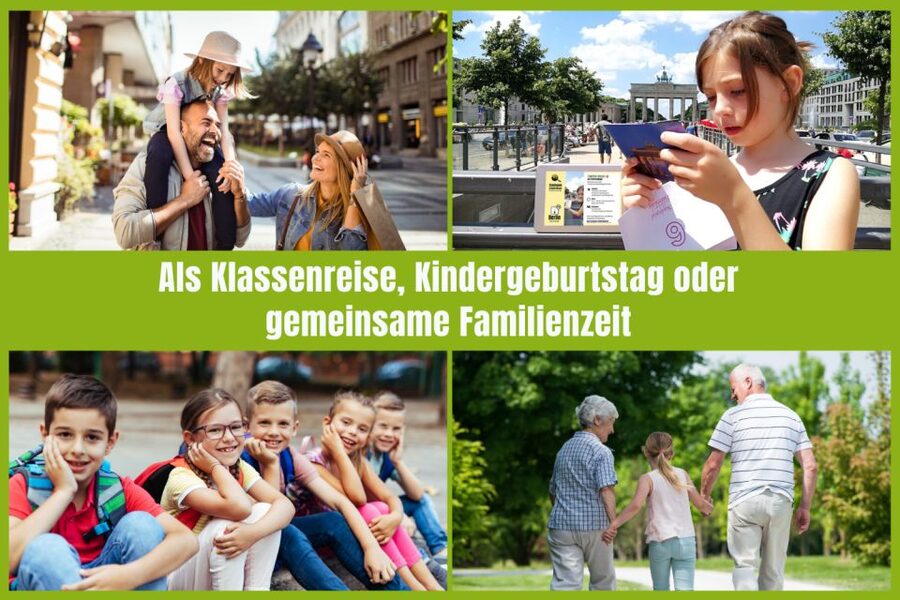 Berlin: Self-Guided Family and School Class Scavenger Hunt - What comes in the game box