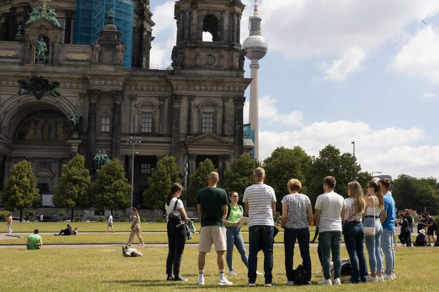 Berlin: the treasures of berlin - walking tour - TV Tower and the energy of Alexanderplatz