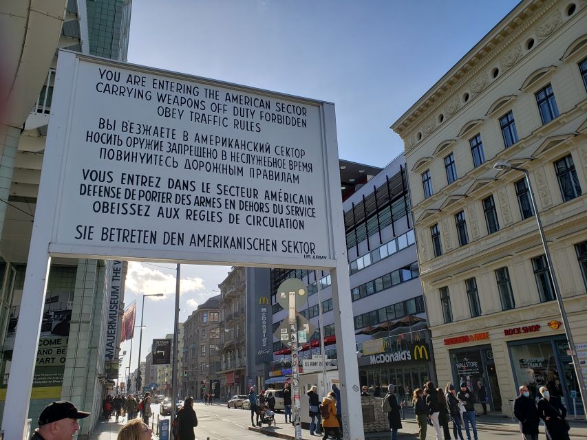 Berlin: The Wall and Cold War - a Private Walking Tour - The Palace of Tears and the pain of crossing