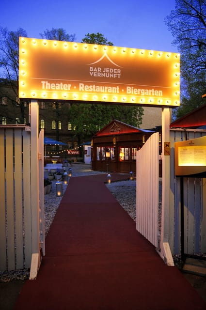 Berlin: Ticket for Bar Jeder Vernunft - Theater & Restaurant - The German-language question