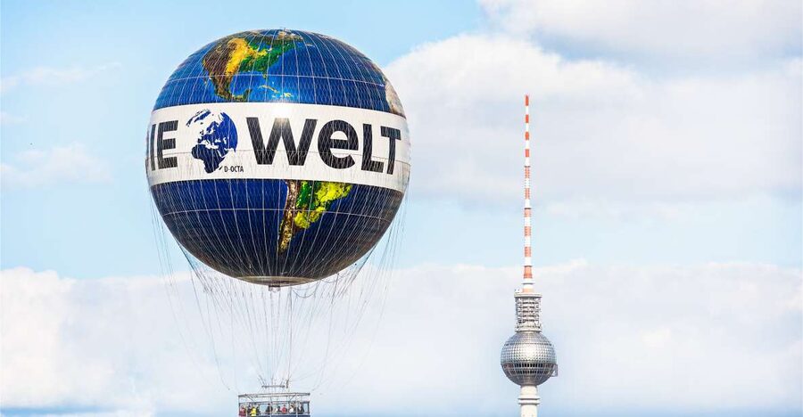 Berlin: Ticket for World Balloon with Perfect View - The view: Berlin in several directions at once