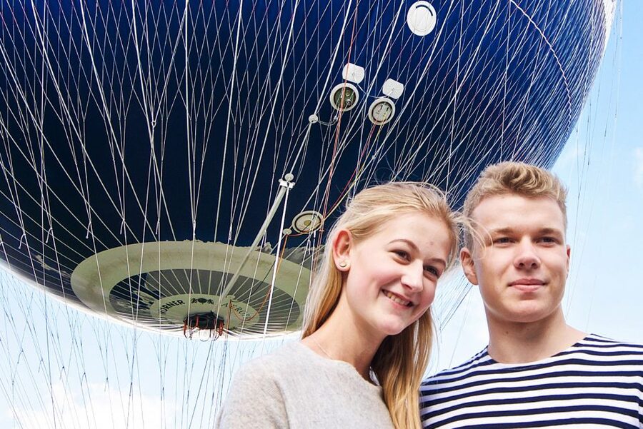 Berlin: Ticket for World Balloon with Perfect View - What the 15-minute ride feels like