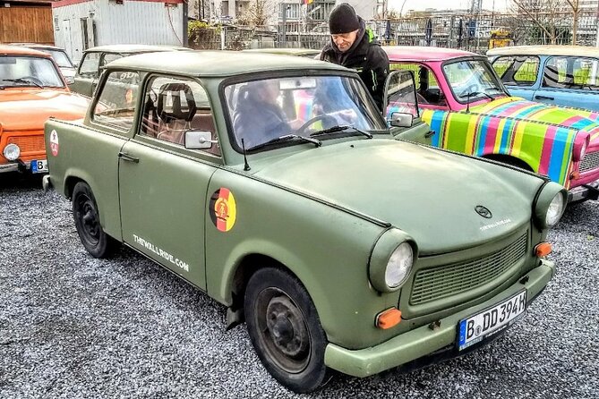 Berlin Wall Self-Drive Trabi Tour - East Side Gallery and the surviving Wall
