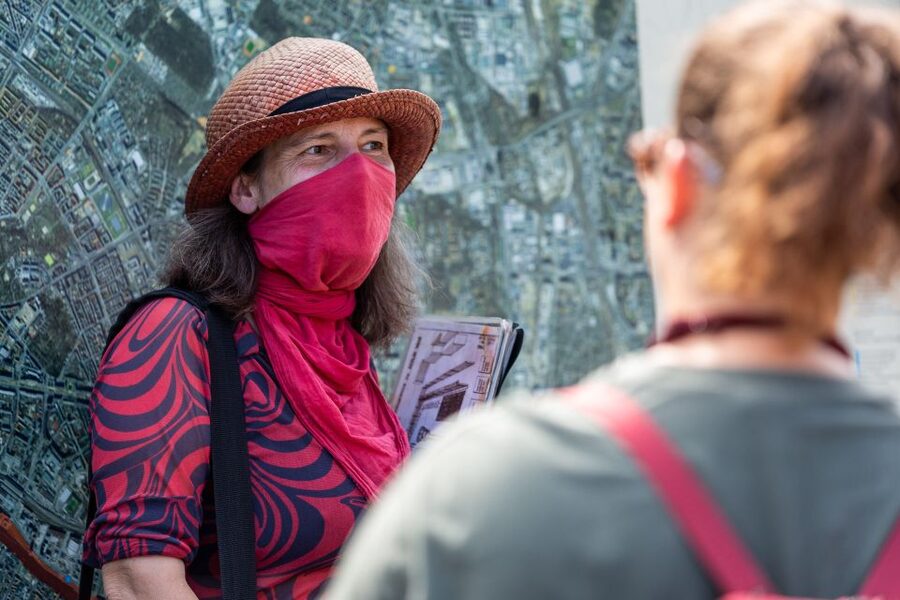Berlin Wall: Small Group Guided Tour - The cherry trees and the old death strip