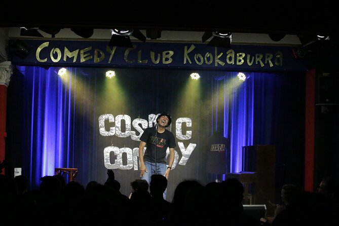 English Comedy Show with Pizza and Shots in Central Berlin - The Hosts Keep the Night Together