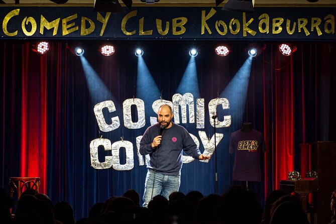 English Comedy Show with Pizza and Shots in Central Berlin - What the Three-Hour Show Feels Like