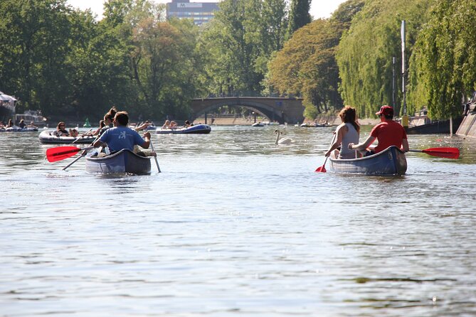 Explore Berlin by canoe - Badeschiff, Osthafen, and the traces of division