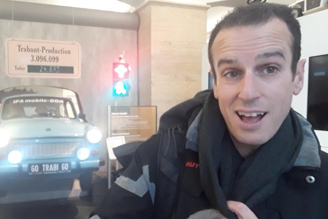 Get to Know Berlin's Main Sites –A Private Tour with Jacob - The Trabi Museum and Checkpoint Charlie